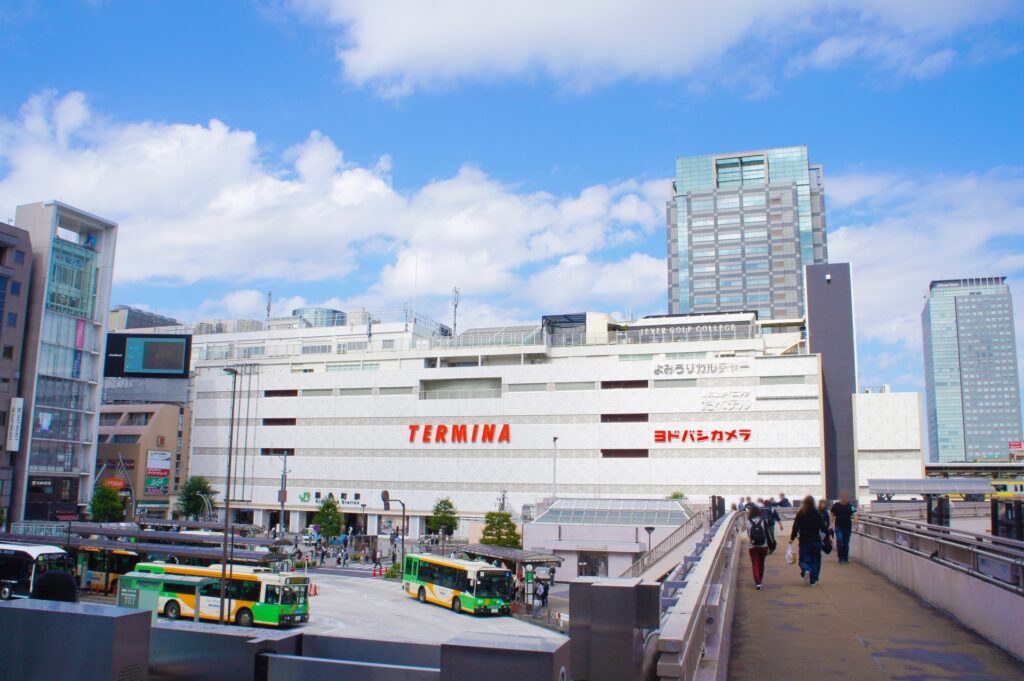 JR錦糸町駅 南口広場と歩道橋